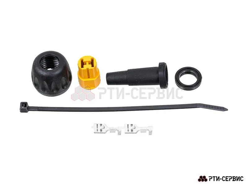 Байонетное соединение ASS1 2PIN жёлтое