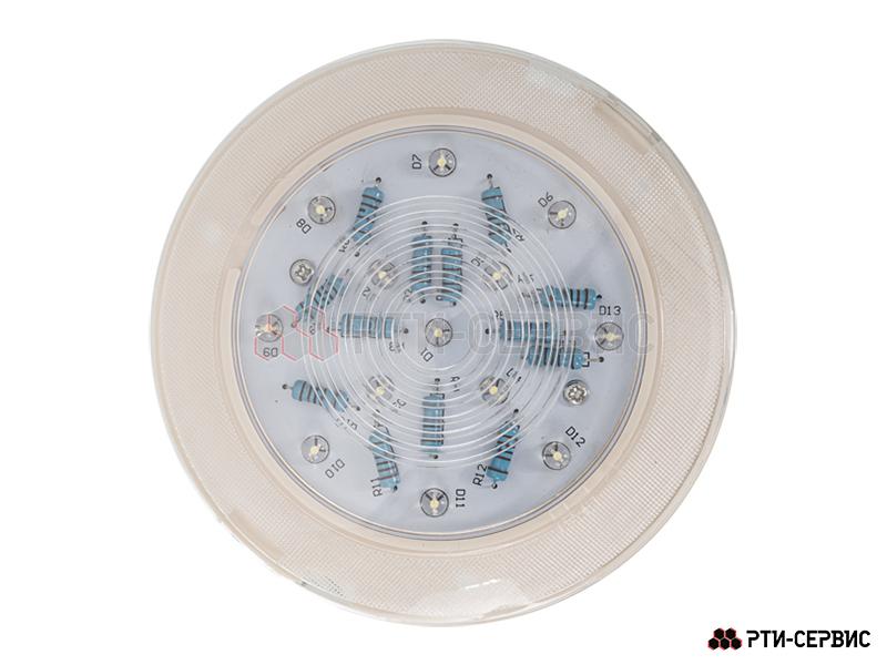 Светильник для салона автофургона, LED, ø115 мм, 24В - фото 1