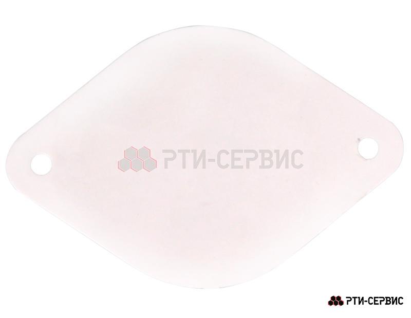 Отражатель ЖЁЛТЫЙ круглый Ø=80mm с креплением на два винта  - фото 2